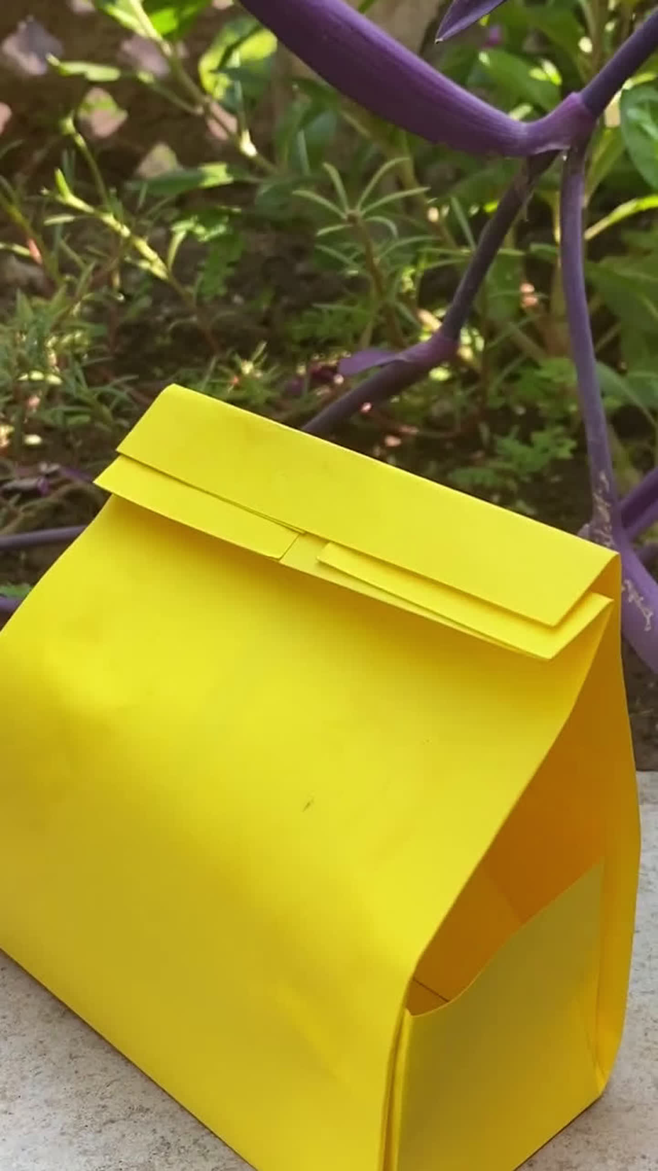 Origami Clutch Bag / Purse Tutorial - Paper Kawaii